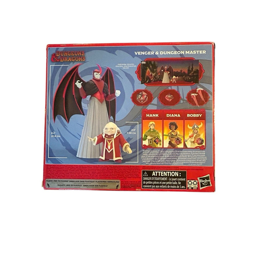 Dungeons & Dragons Cartoon Classics Scale Dungeon Master & Venger Action Figures - Picture 2 of 16